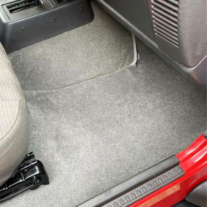 Kit de Alfombrillas Kojem para Jeep Wrangler TJ 1997-2006 Gris 6 piezas