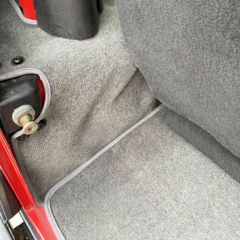 Kit de Alfombrillas Kojem para Jeep Wrangler TJ 1997-2006 Gris 6 piezas