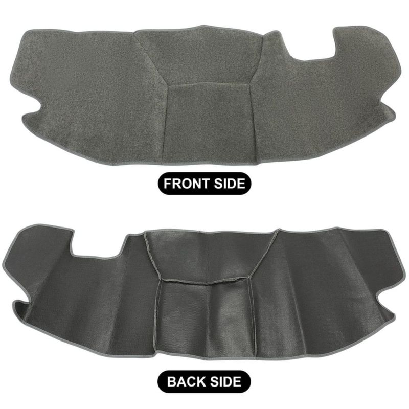 Kit de Alfombrillas Kojem para Jeep Wrangler TJ 1997-2006 Gris 6 piezas
