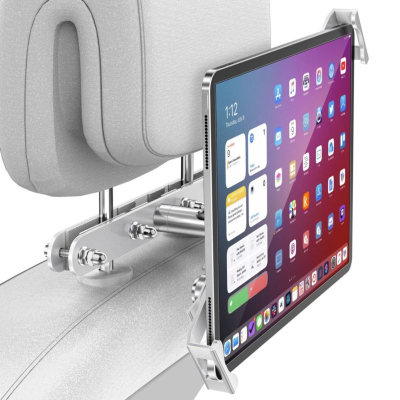 Soporte para Tablet AboveTEK 4-11" para Reposacabezas de Coche - Plata