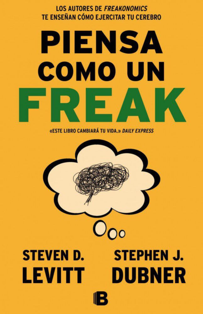 Libro EDICIONES B – Piensa como un freak (edición en español)