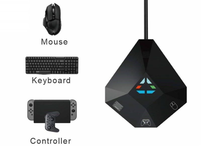 Adaptador INF Switch/PS4/Xbox para Ratón y Teclado