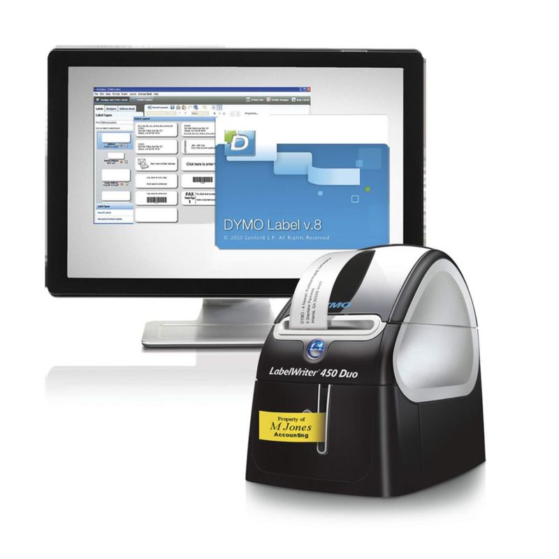 Impresora de etiquetas térmica DYMO LabelWriter 450 Duo