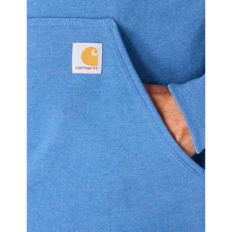 Sudadera Carhartt XXL Azul Heather con logo K288