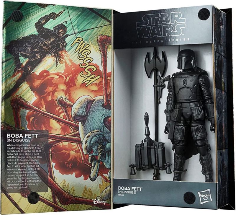 Figura de acción STAR WARS Boba Fett 15 cm exclusiva de SDCC