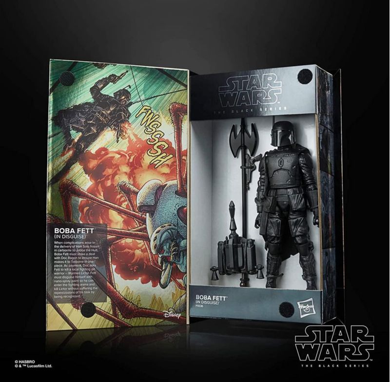 Figura de acción STAR WARS Boba Fett 15 cm exclusiva de SDCC