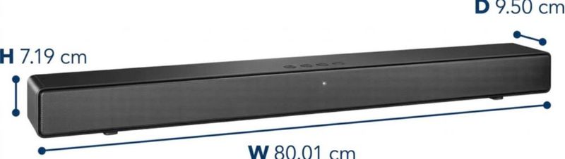 Barra De Sonido De 2.0 Canales