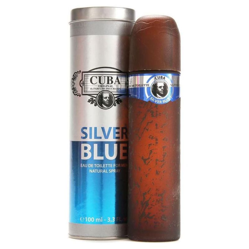 Cuba Silver Blue 100 ml Edt Spray de Cuba