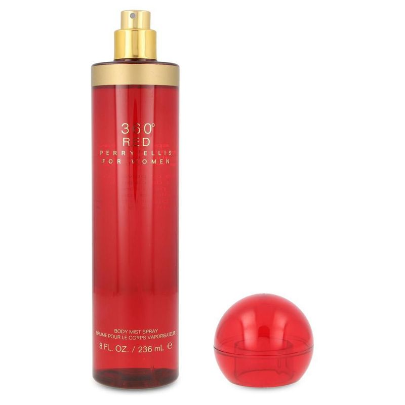 360° Red 236Ml Body Mist Spray - Dama