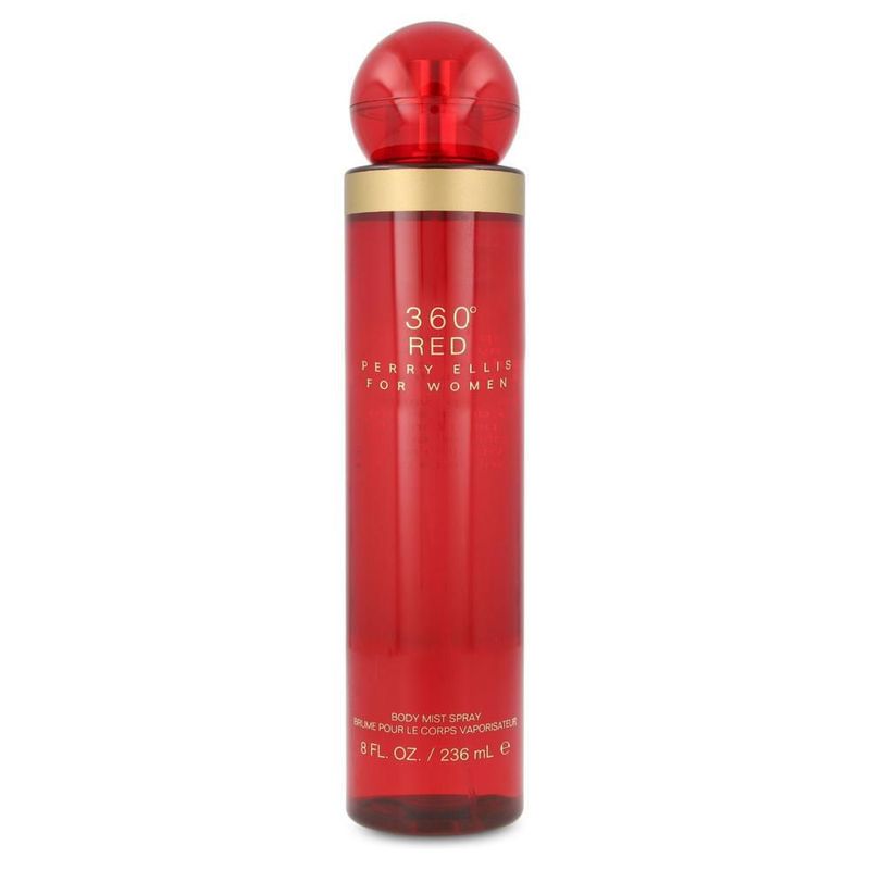 360° Red 236Ml Body Mist Spray - Dama