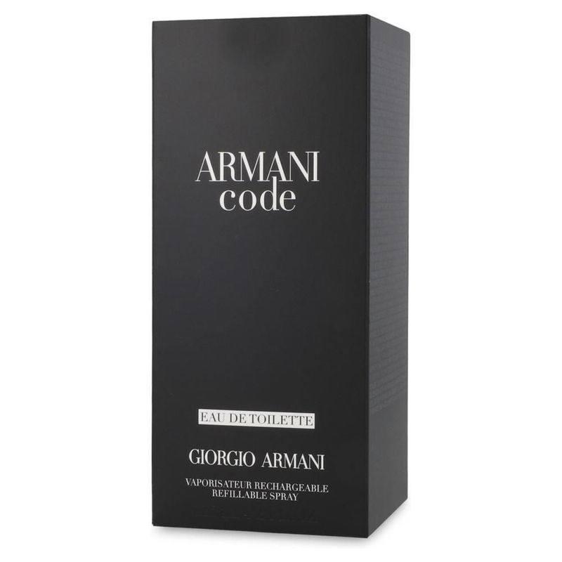 Armani Code Refillable 125Ml Edt Spray - Caballero