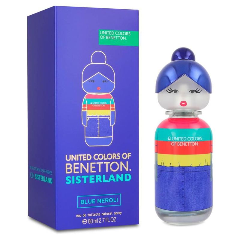 Benetton Sisterland Blue Neroli 80Ml Edt Spray