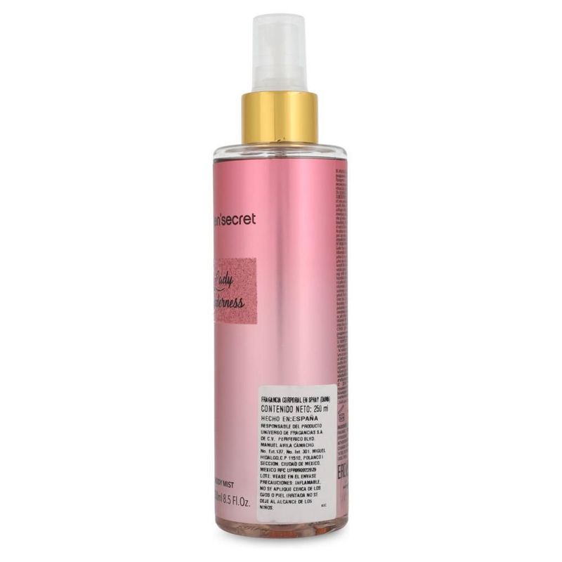 Women'S Secret Lady Tenderness 250Ml Body Mist Spray - Dama