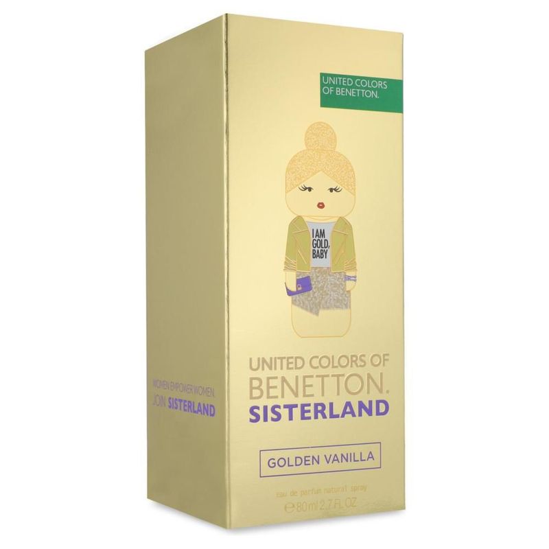 Benetton Sisterland Golden Vanilla 80Ml Edp Spray - Dama