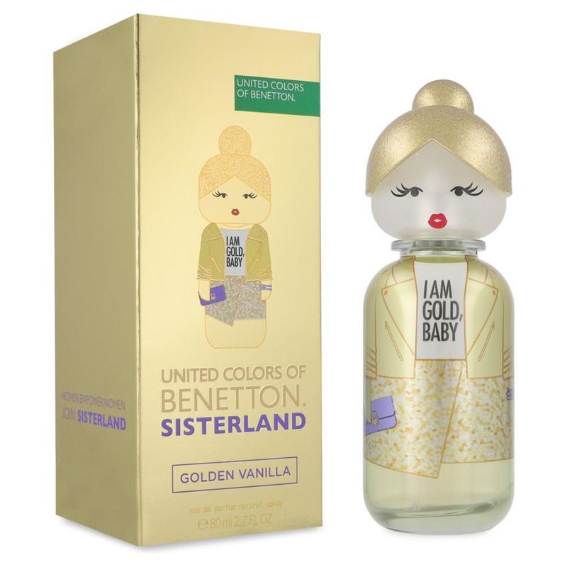 Benetton Sisterland Golden Vanilla 80Ml Edp Spray - Dama