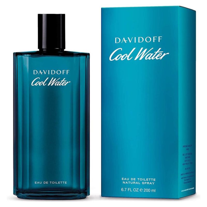 Perfume Davidoff Cool Water 200ml De Hombre Eau De Toilette