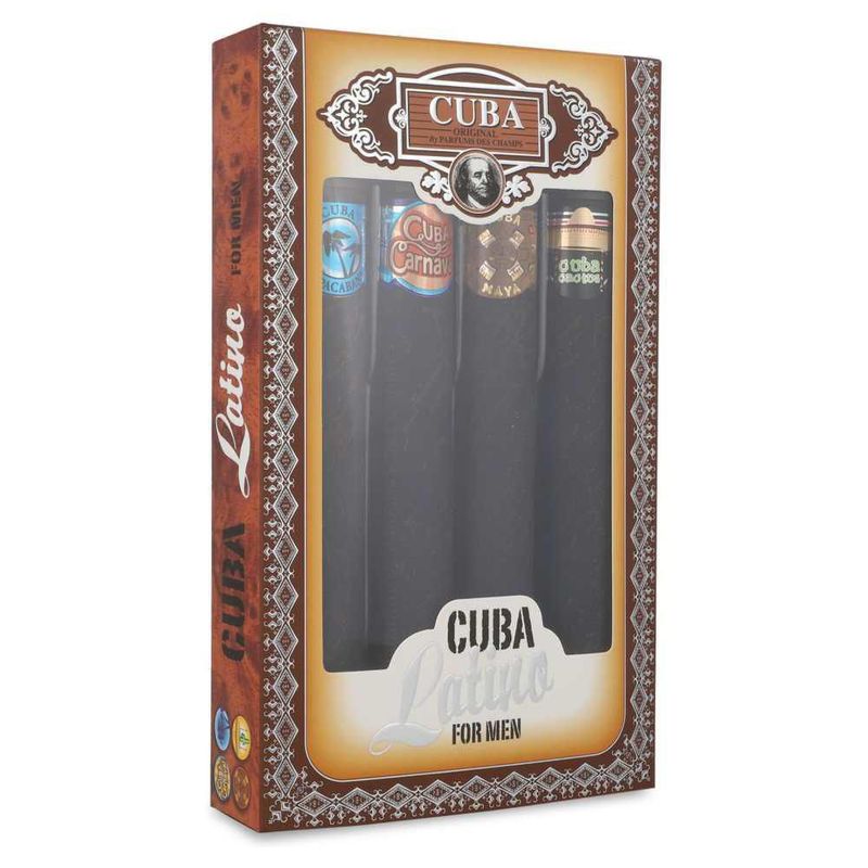Set Mini Cuba Latino 4Pzs - Caballero