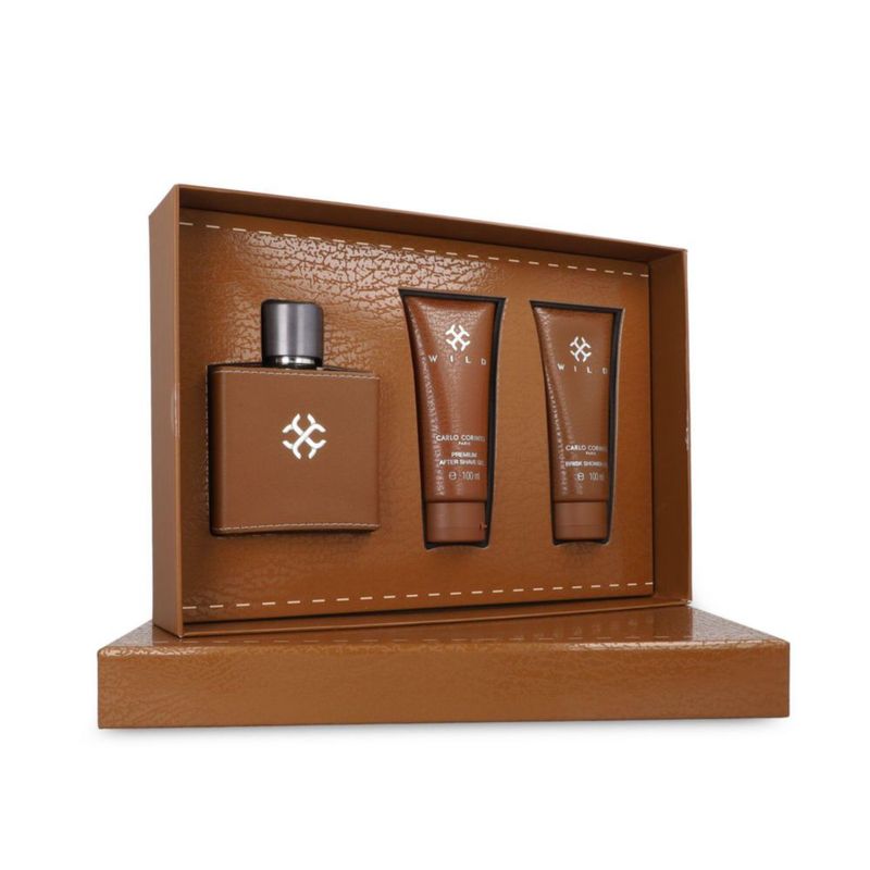 Set Carlo Corinto Wild 3Pzs - Caballero