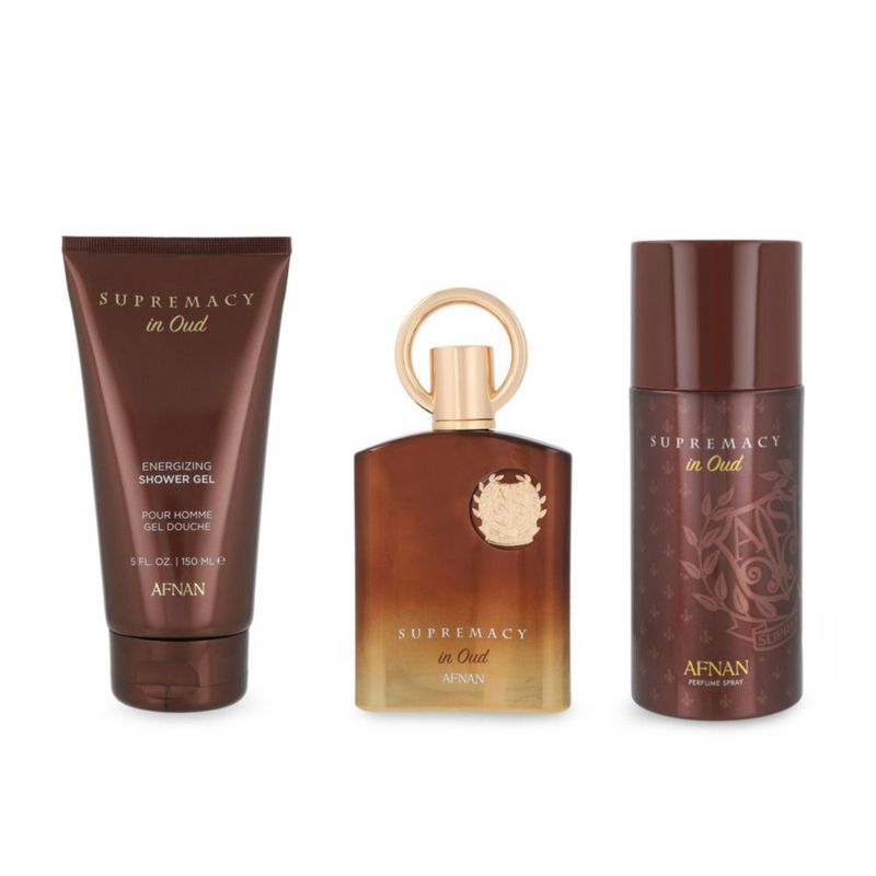 Perfume Arabe Set Afnan Supremacy In Oud 3Pzs - Caballero