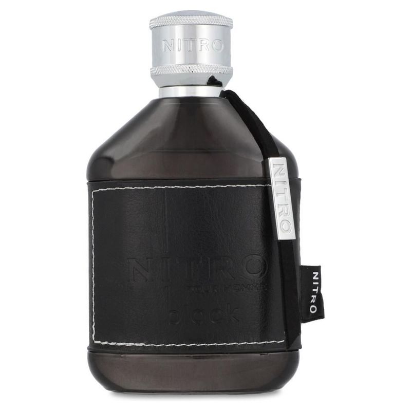 Perfume Arabe Nitro Black Pour Homme 100Ml Edp Spray - Caballero
