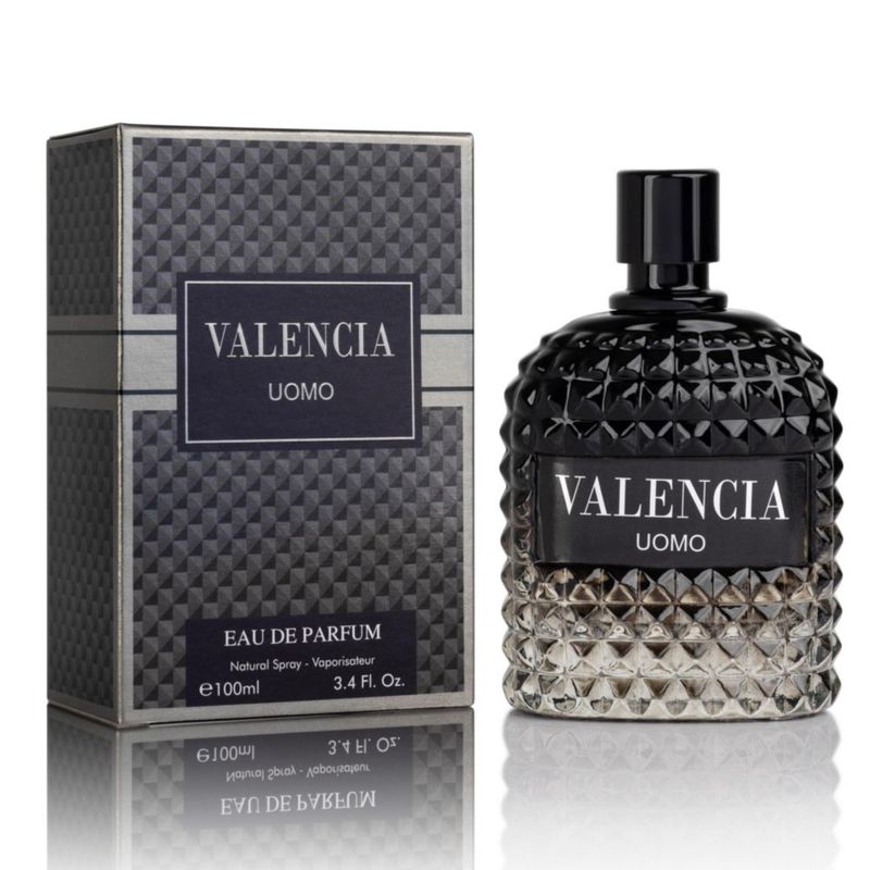 Perfume - NovoGlow - Valencia UOMO - Aromática Amaderada - Sin Color