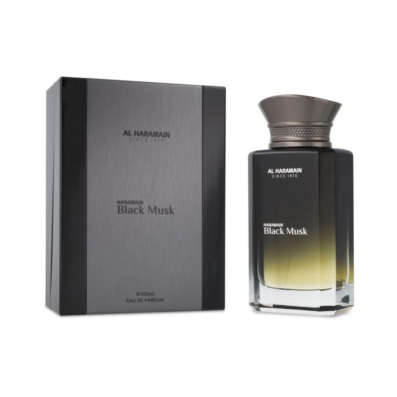 AL HARAMAIN BLACK MUSK EDP 100ML CABALLERO