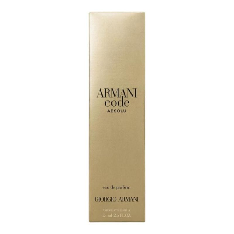 Giorgio armani armani code absolu edp 75 ml