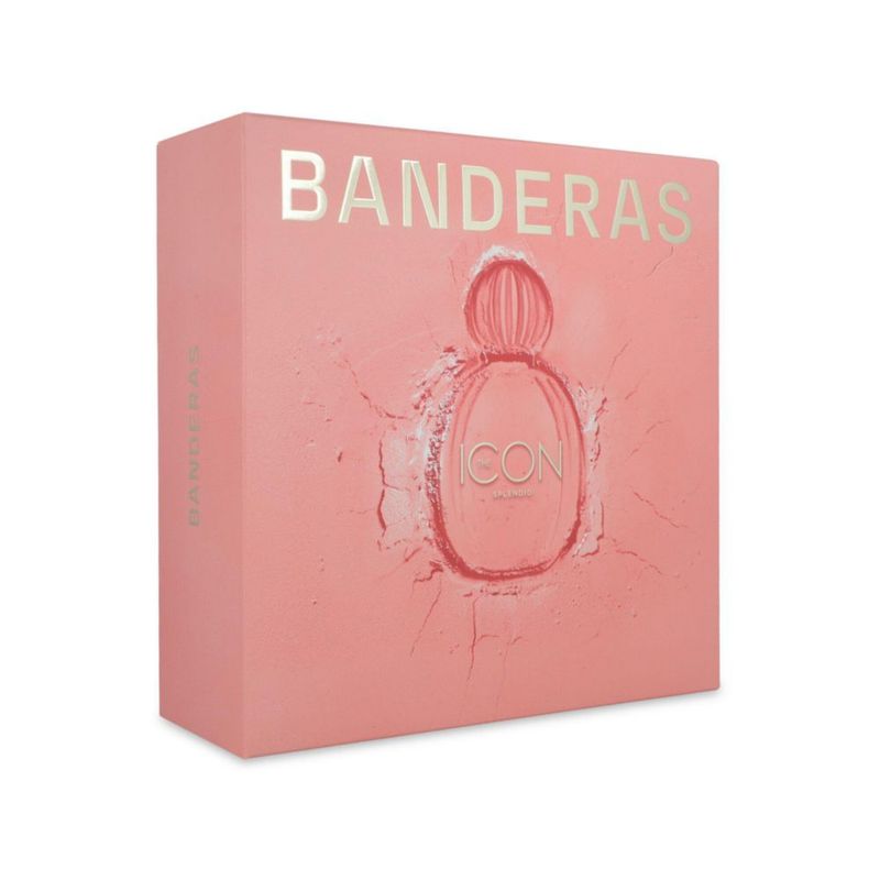 SET BANDERAS THE ICON SPLENDID 2PZS 100ML EDP SPRAY/ DESODORANTE 150ML SPRAY
