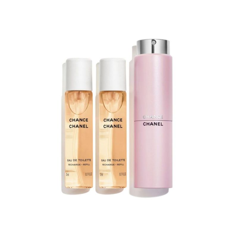 CHANEL CHANCE 3 x 20 ML TWIST AND SPRAY EDT