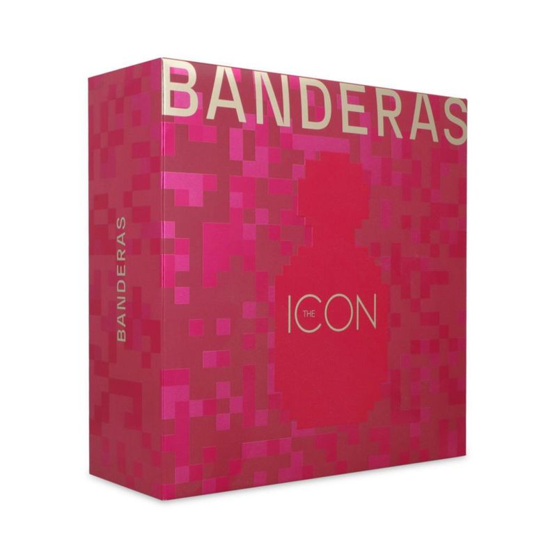 SET BANDERAS THE ICON 2PZS 100ML EDP SPRAY/ DESODORANTE 150ML SPRAY