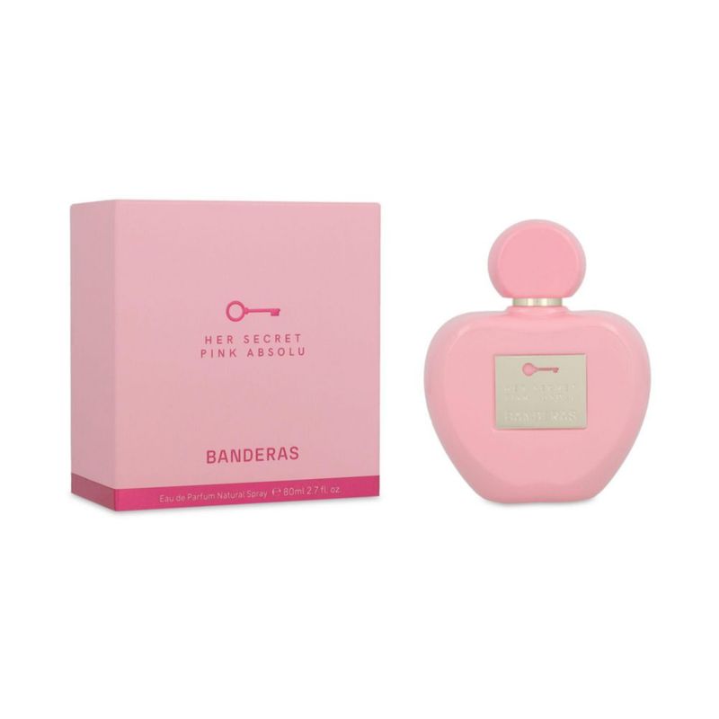 BANDERAS HER SECRET PINK ABSOLU 80ML EDP SPRAY