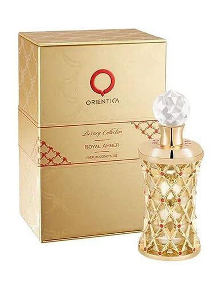 Perfume Orientica Al Haramain Royal Amber para mujer 18 ml