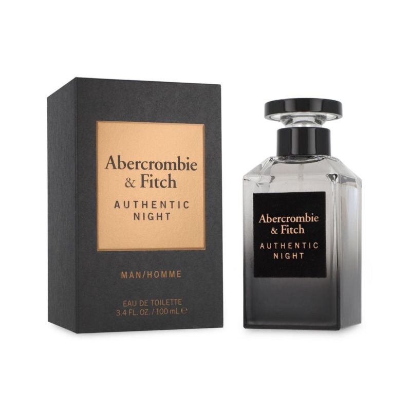 ABERCROMBIE & FITCH AUTHENTIC NIGHT MEN 100ML EDT SPRAY
