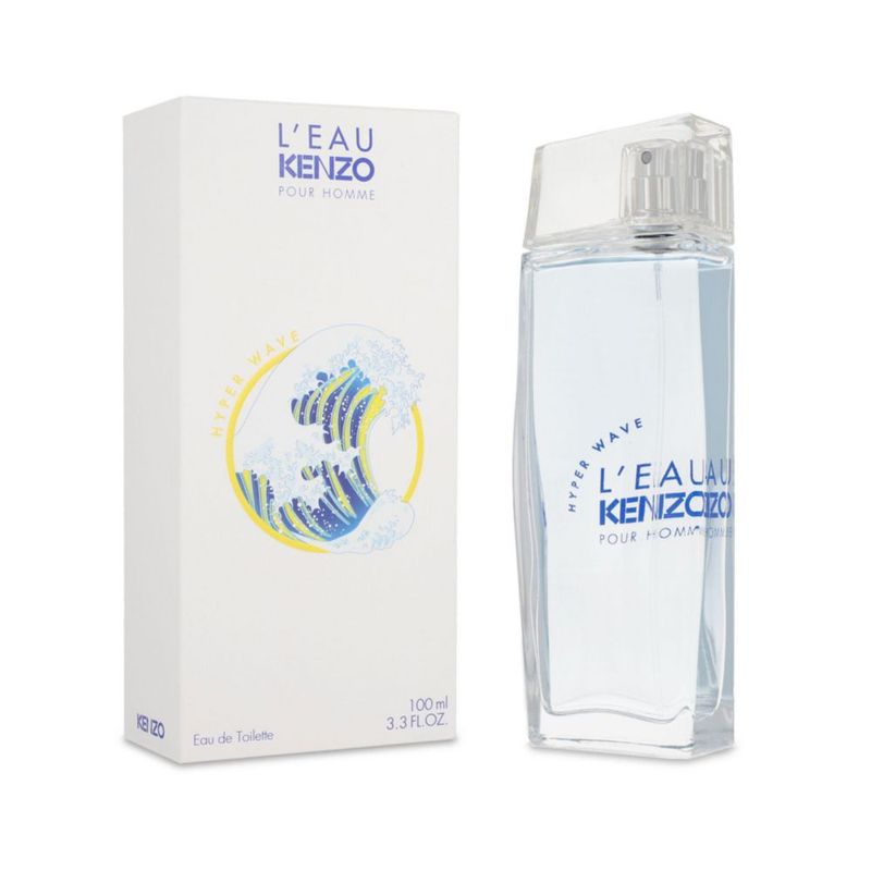 Perfume Kenzo L'Eau Kenzo Hyper Wave Pour Homme Eau de Toilette 100ml