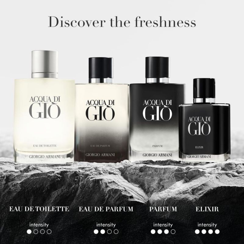 Colonia Armani Beauty Acqua di Giò Elixir para hombre 50 ml