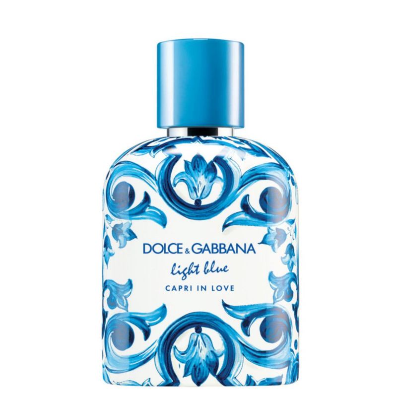 Perfume Dolce&Gabbana New Capri in Love EDT azul claro para hombre 100 ml