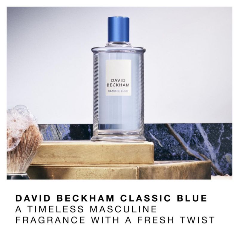 Perfume David Beckham Classic Blue EDT 100 ml para hombre