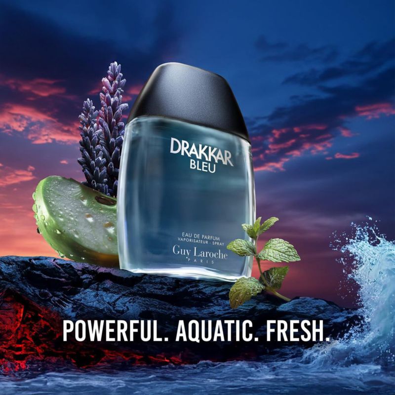 Perfume Guy Laroche Drakkar Bleu Eau de Parfum para hombre 100 ml