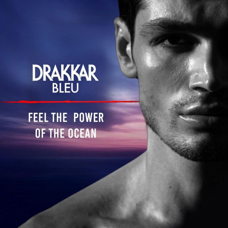 Perfume Guy Laroche Drakkar Bleu Eau de Parfum para hombre 100 ml