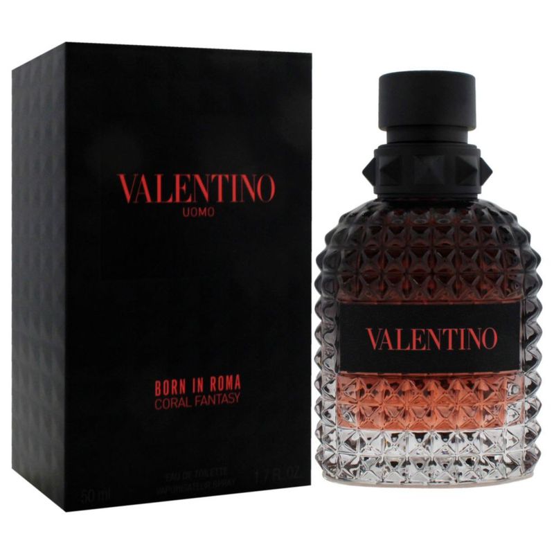 Perfume Valentino Uomo Born In Roma Coral Fantasy de 50 ml para hombre