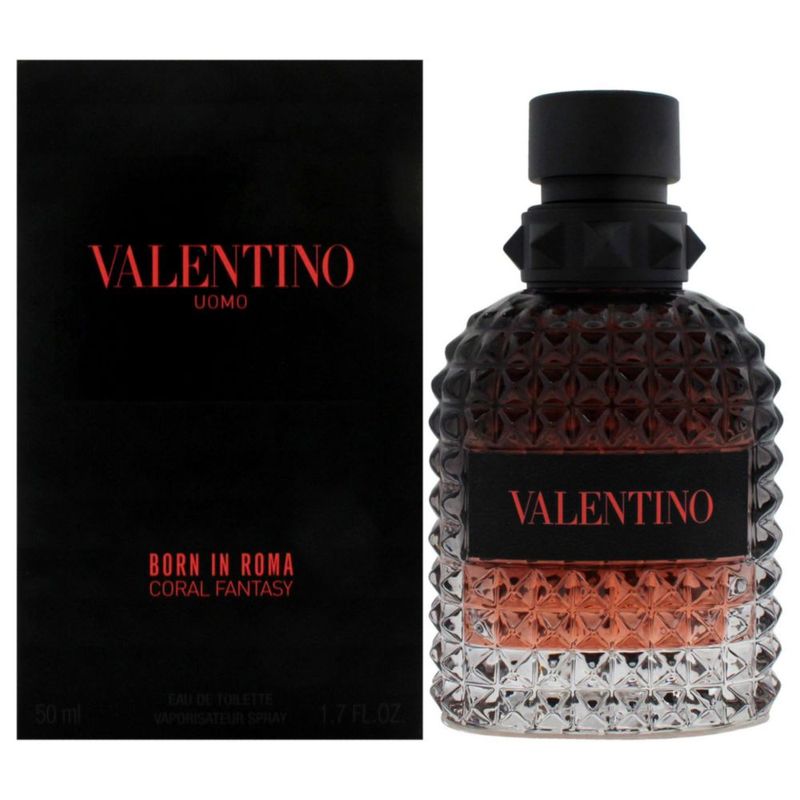 Perfume Valentino Uomo Born In Roma Coral Fantasy de 50 ml para hombre