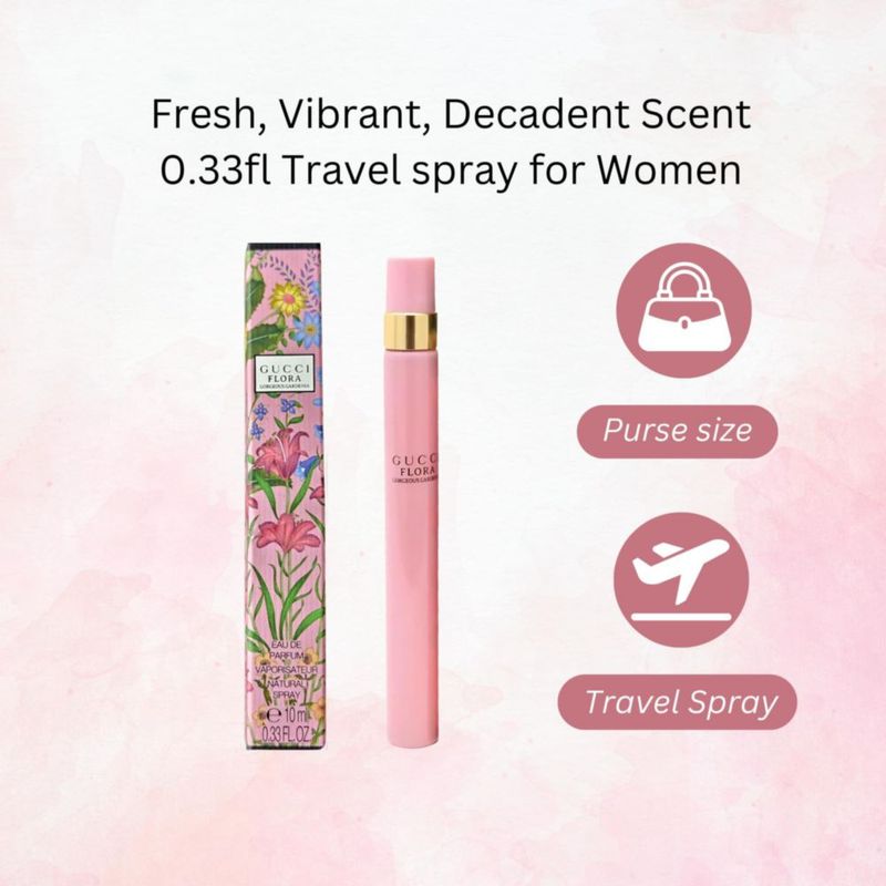 Perfume Gucci Flora Gorgeous Gardenia EDP Travel 10 ml para mujer
