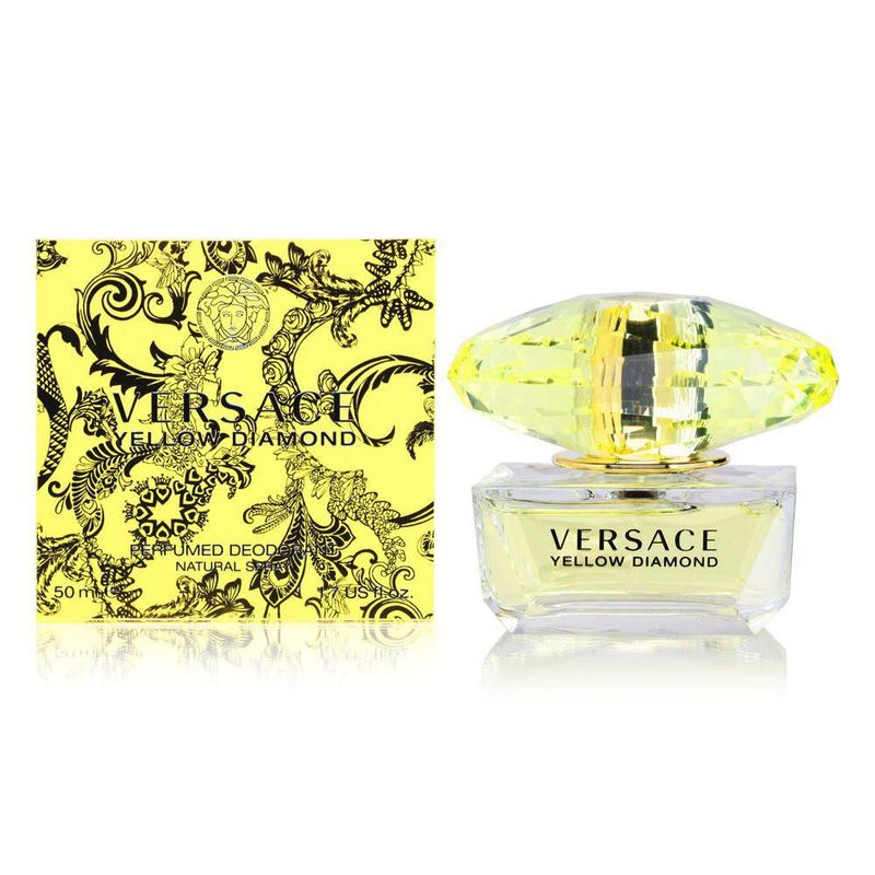 Desodorante perfumado en aerosol Versace Yellow Diamond 50 ml para mujer