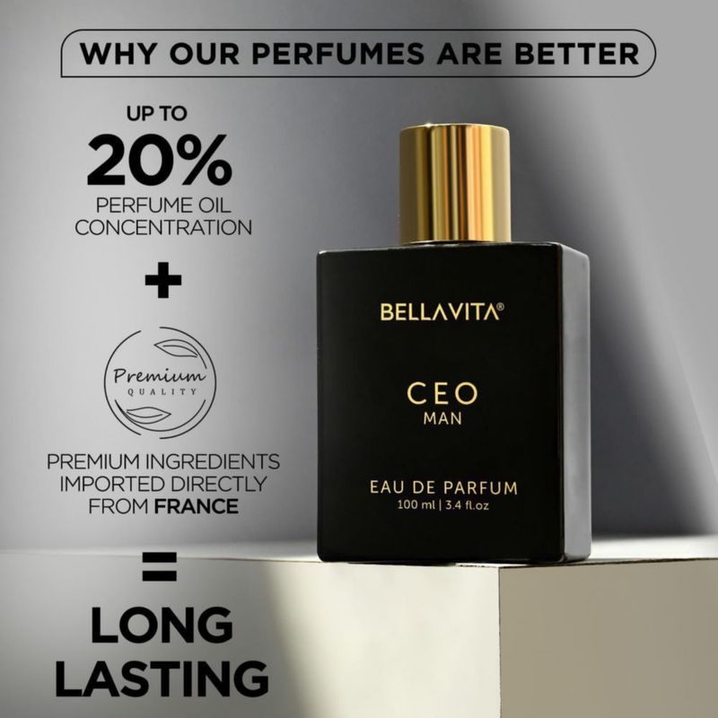 Perfume Bella Vita Luxury CEO Man Eau De Parfum para hombre 100 ml
