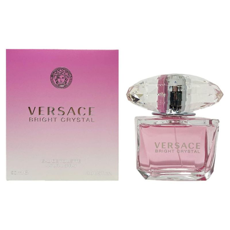 Perfume Versace Bright Crystal EDT en aerosol 90 ml