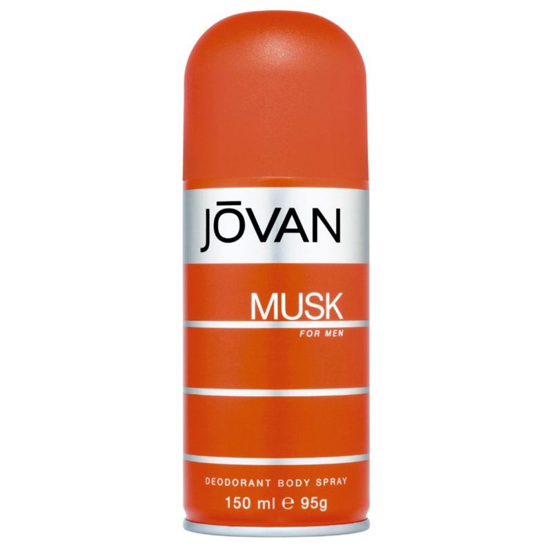 Spray corporal Jovan Musk para hombre 150 ml