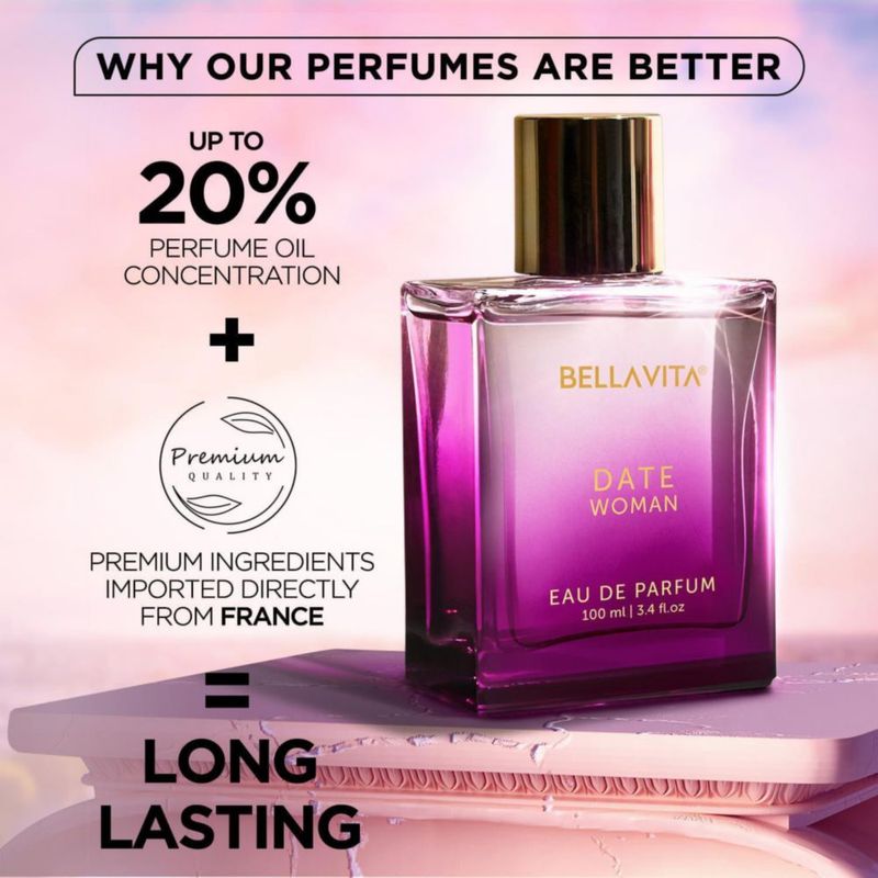 Perfume Bella Vita Luxury Date Eau De Parfum para mujer 100 ml