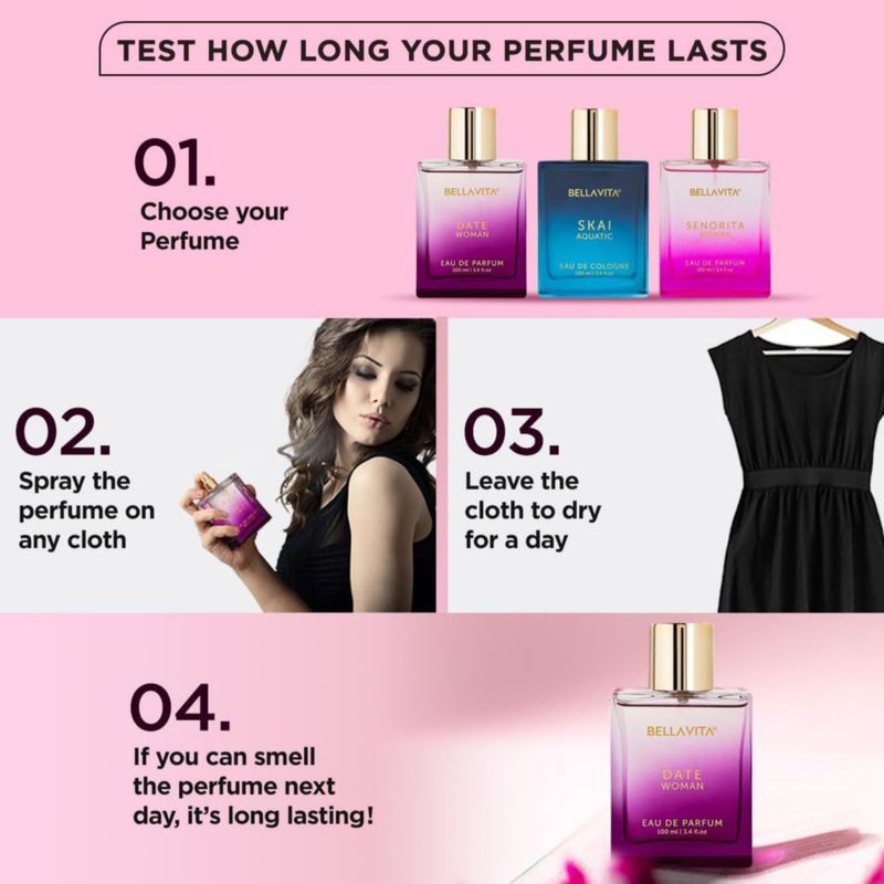 Perfume Bella Vita Luxury Date Eau De Parfum para mujer 100 ml