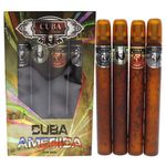 Set de regalo de perfume Cuba para hombre 35 ml x 4 (aromas variados)