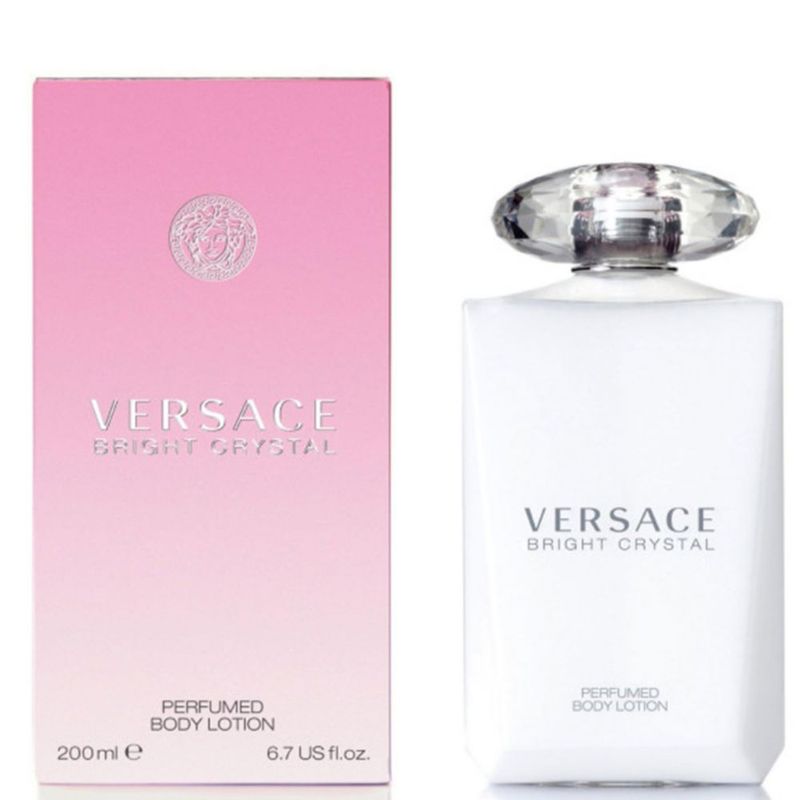 Loción corporal Versace Bright Crystal para mujer 200 ml
